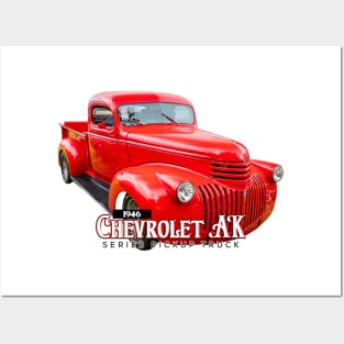 1946 Chevrolet AK Series Pickup Truck Posters and Art